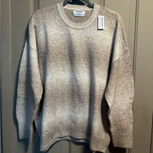 Old Navy Women's Tan Crewneck Sweater